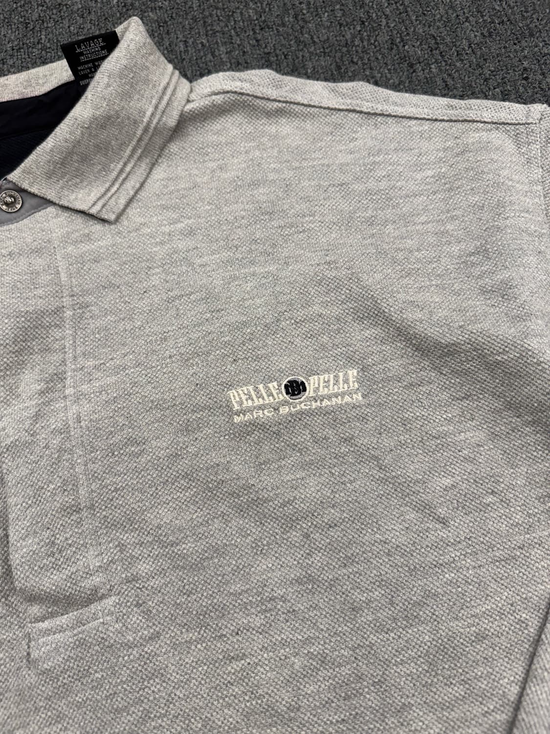 L)펠레펠레 빈티지 그레이 롱슬리브 카라티 상품이미지3
