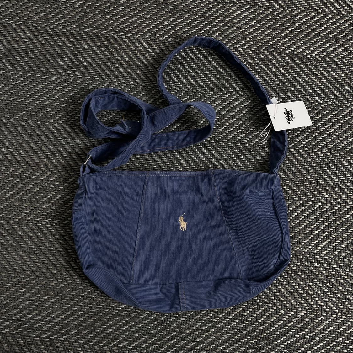 폴로 랄프로렌 포니 코듀로이 리메이크 크로스백o 2988 상품이미지1