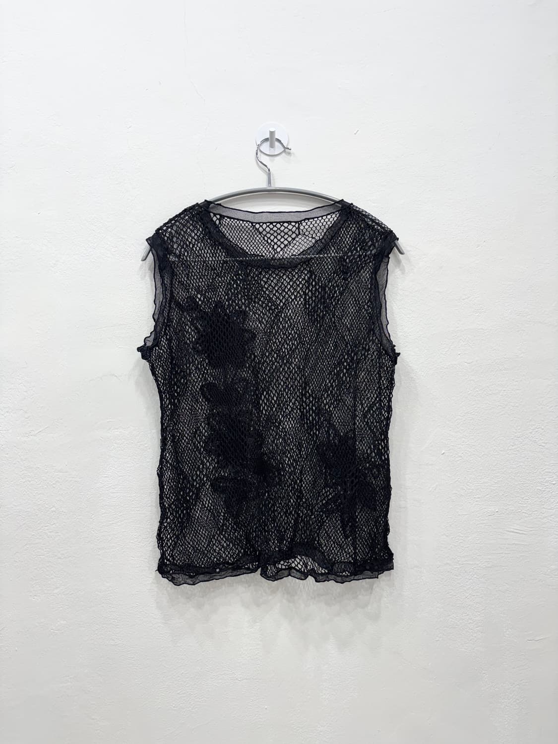 빈티지 그물 탑 상품이미지3
