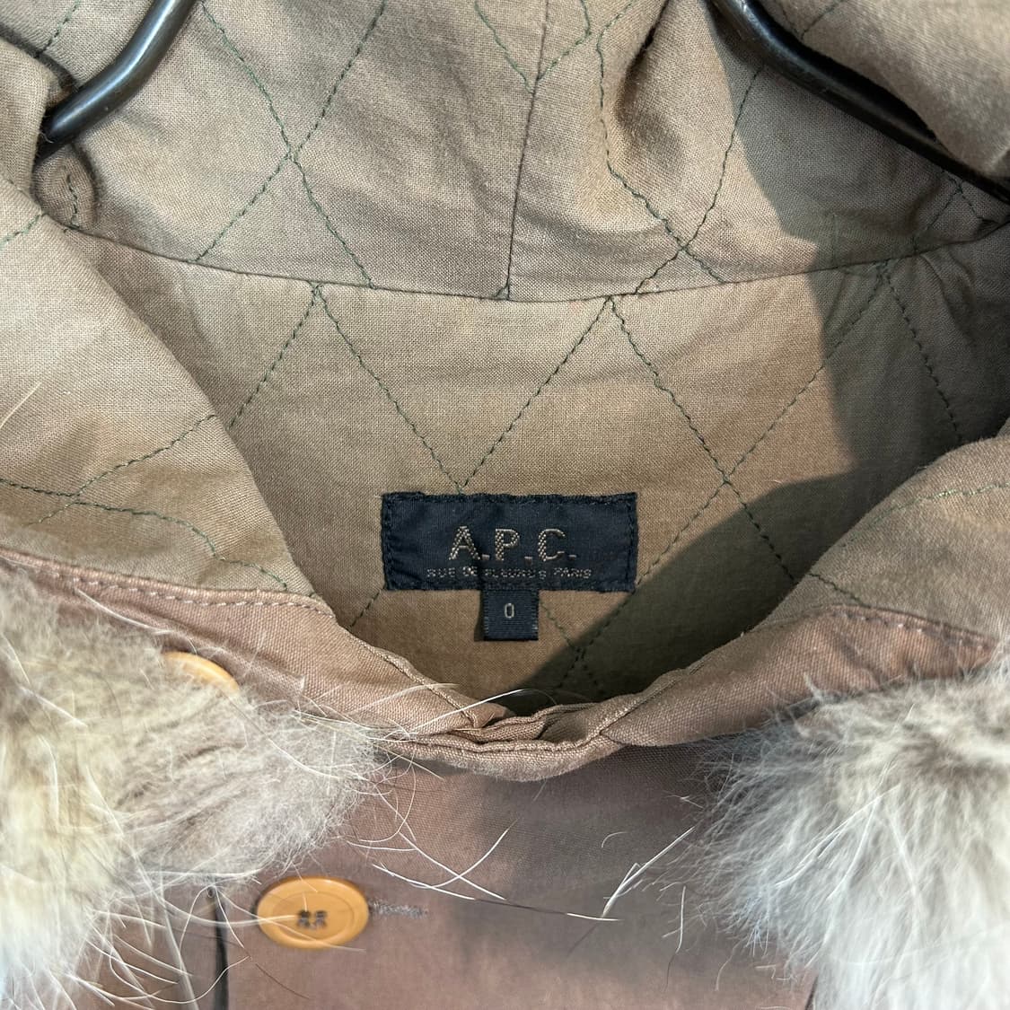 A.P.C 퍼 트리밍 마운틴 파카 상품이미지3