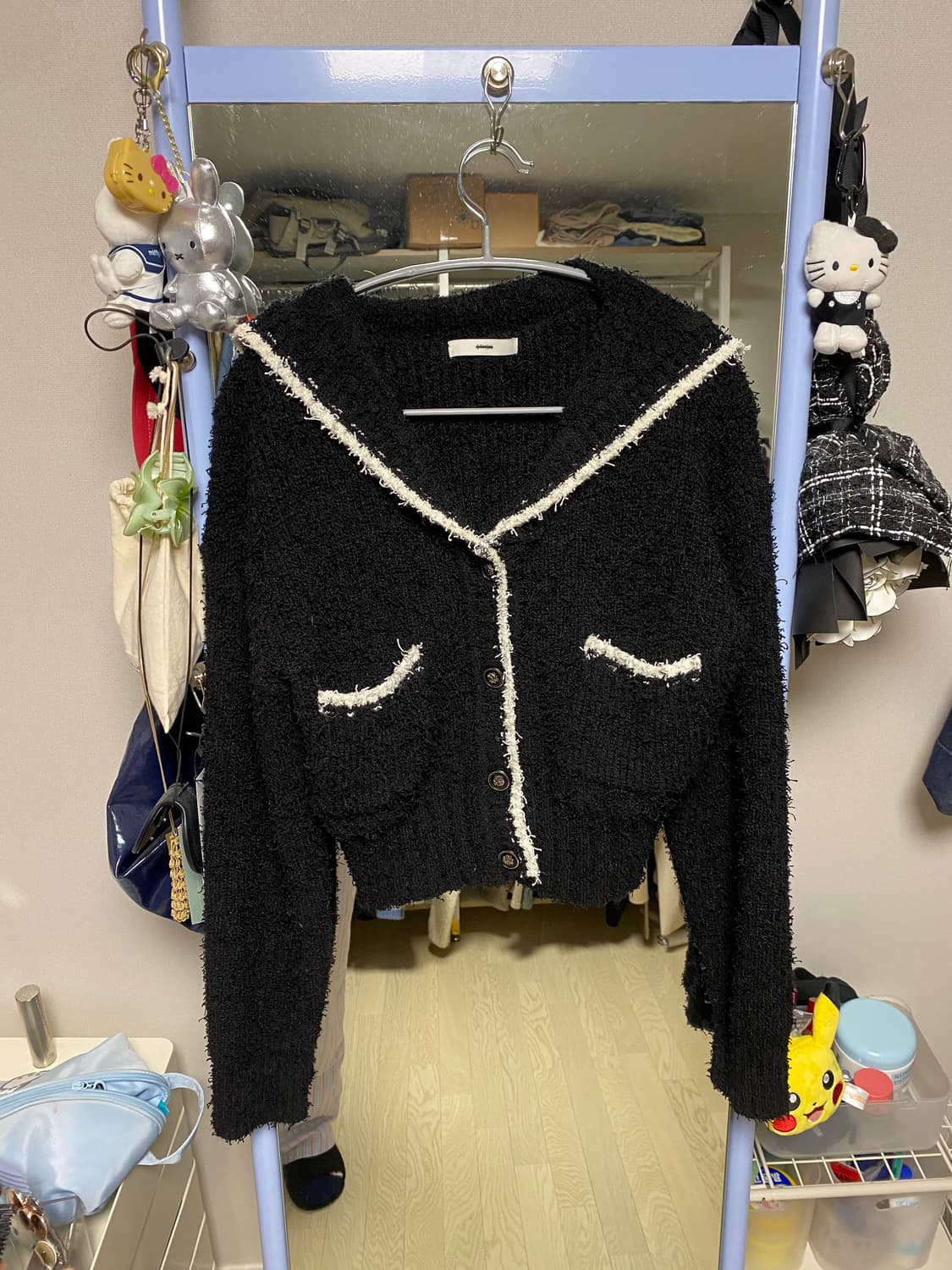 에트몽 숄세일러카라가디건 상품이미지2