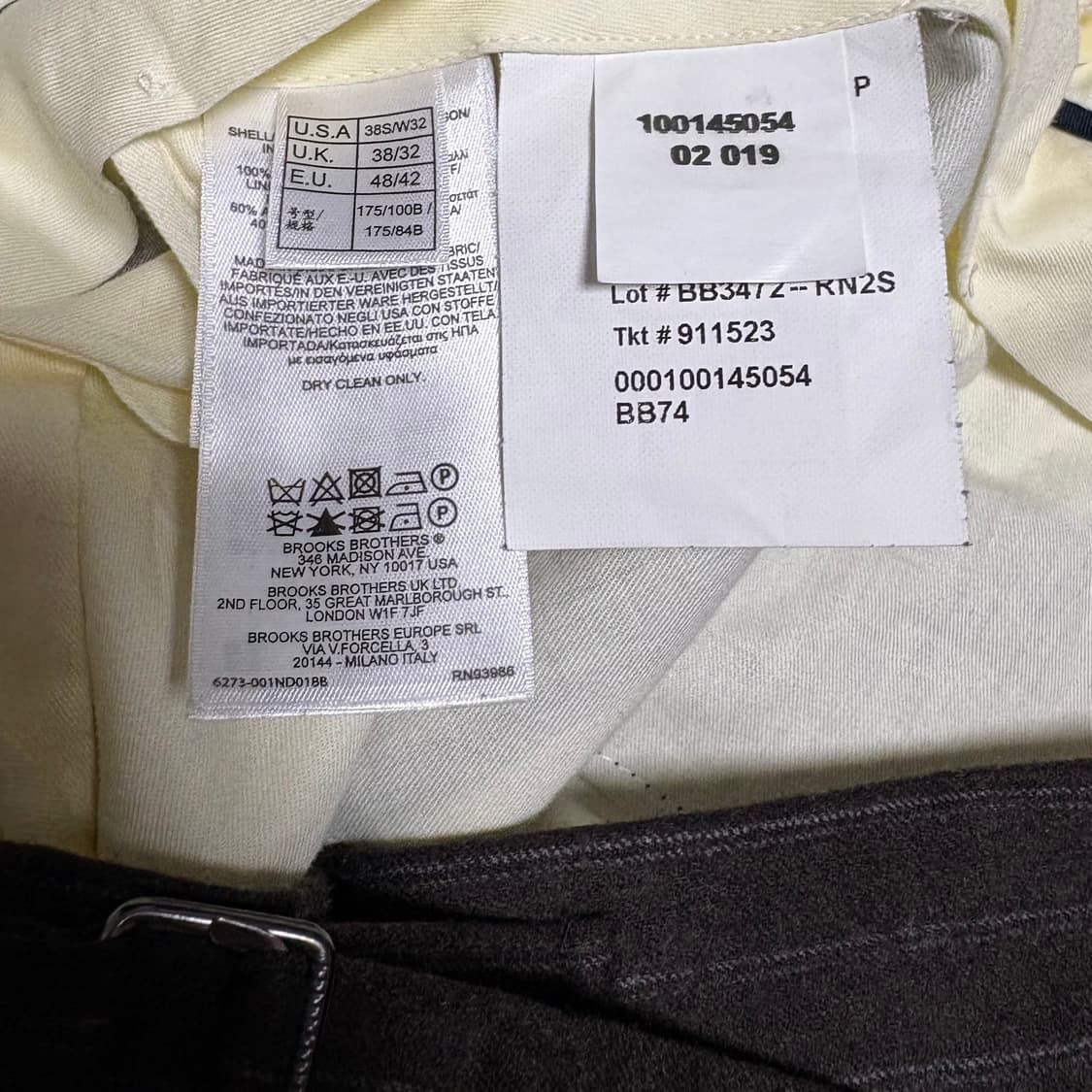 브룩스브라더스 USA 수트 셋업 상품이미지8
