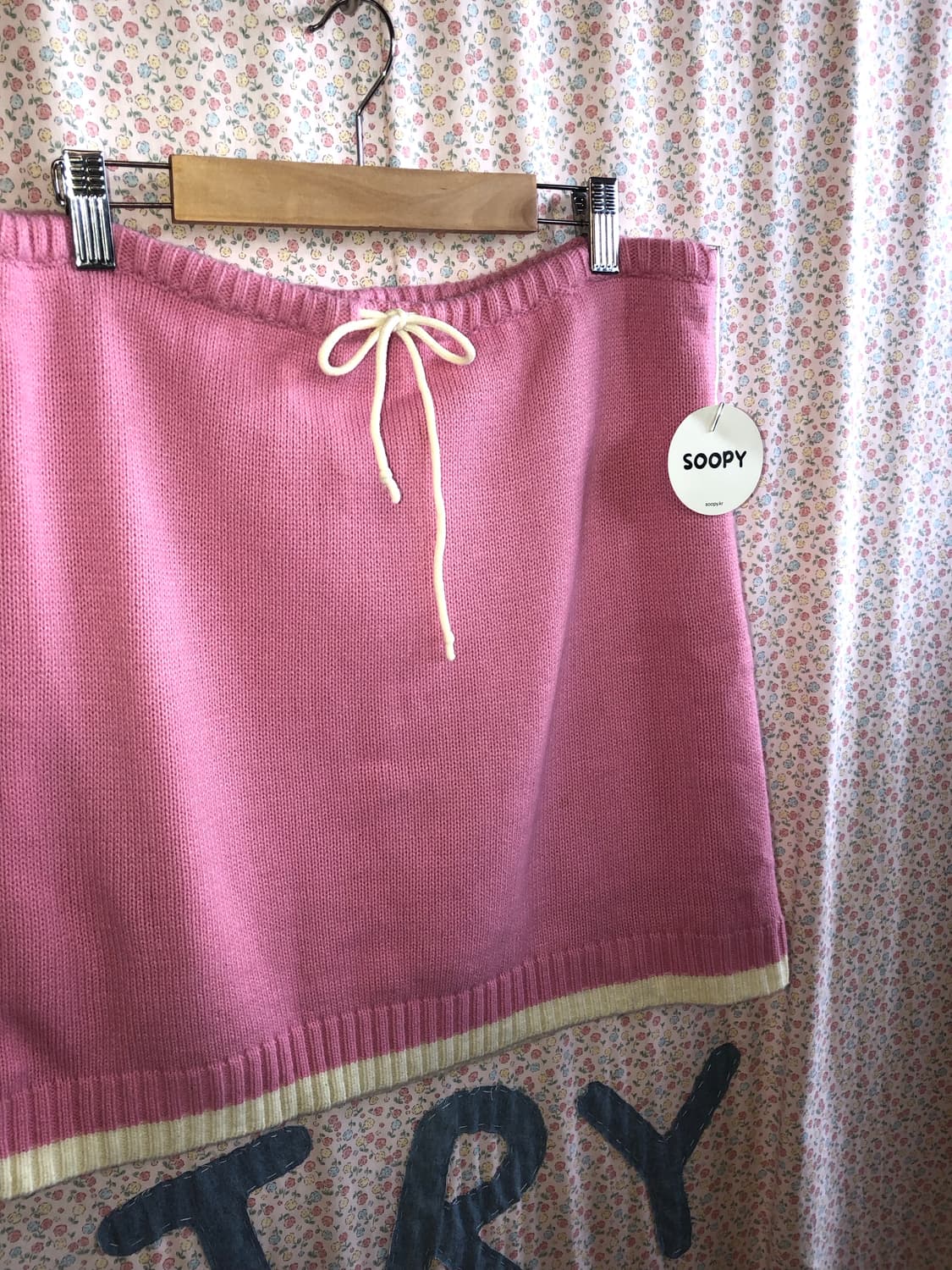 Knit mini skirt 상품이미지3