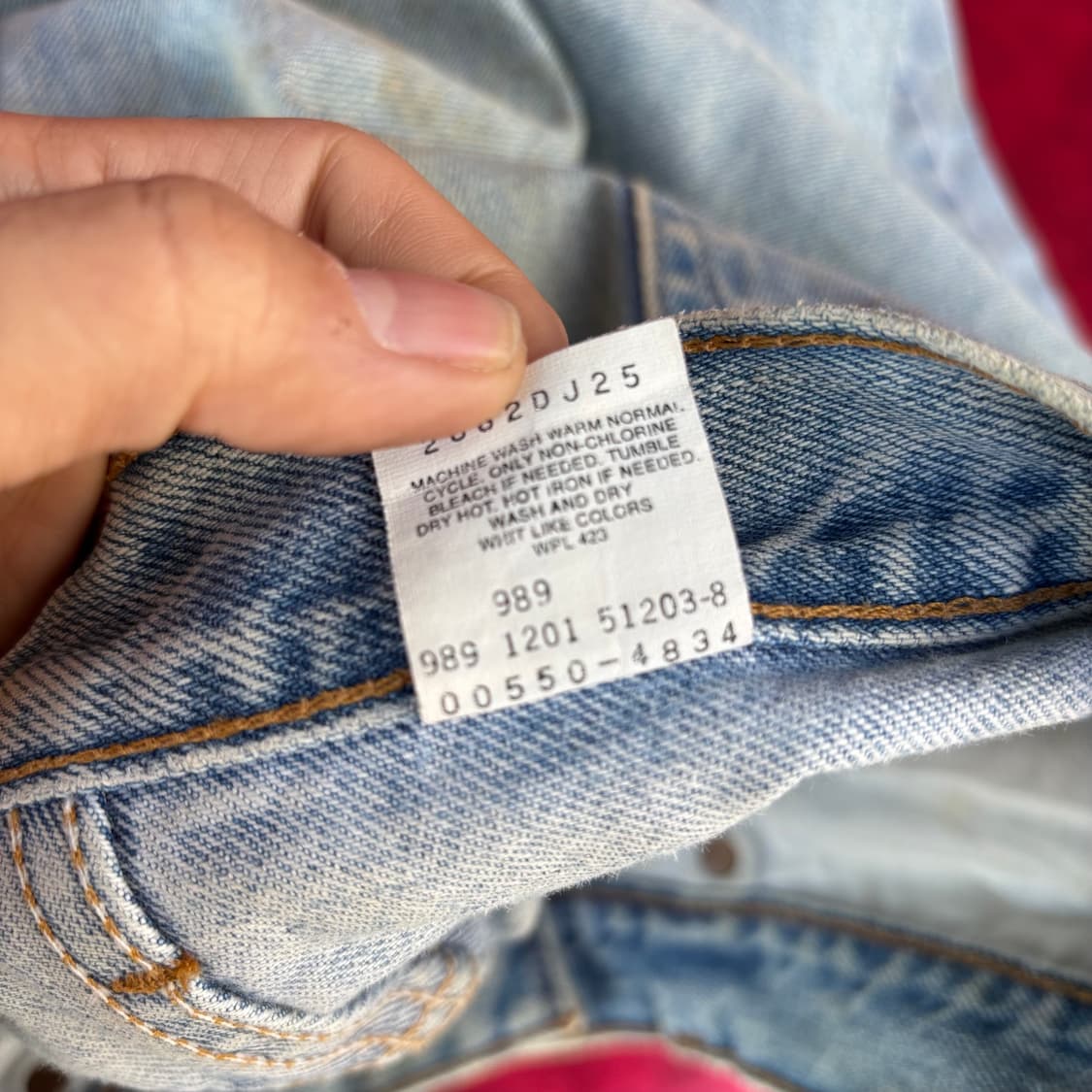 00년대 리바이스 550 릴렉스 핏 상품이미지10