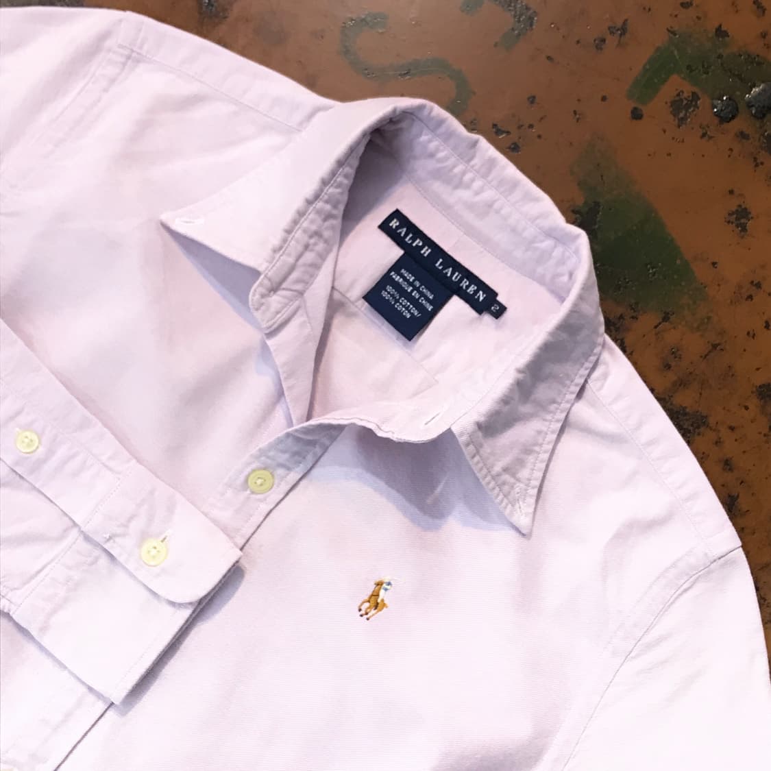 폴로랄프로렌 연보라 옥스포드 셔츠 여성 44 55 사이즈 상품이미지3
