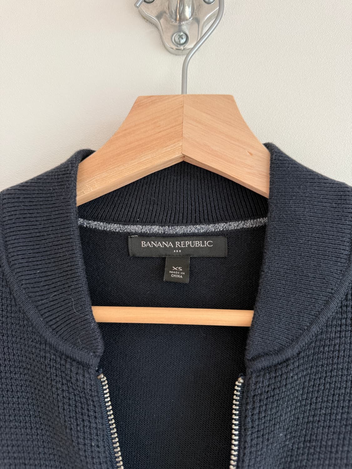 바나나리퍼플릭(Banana republic) 코튼 니트집업 상품이미지5