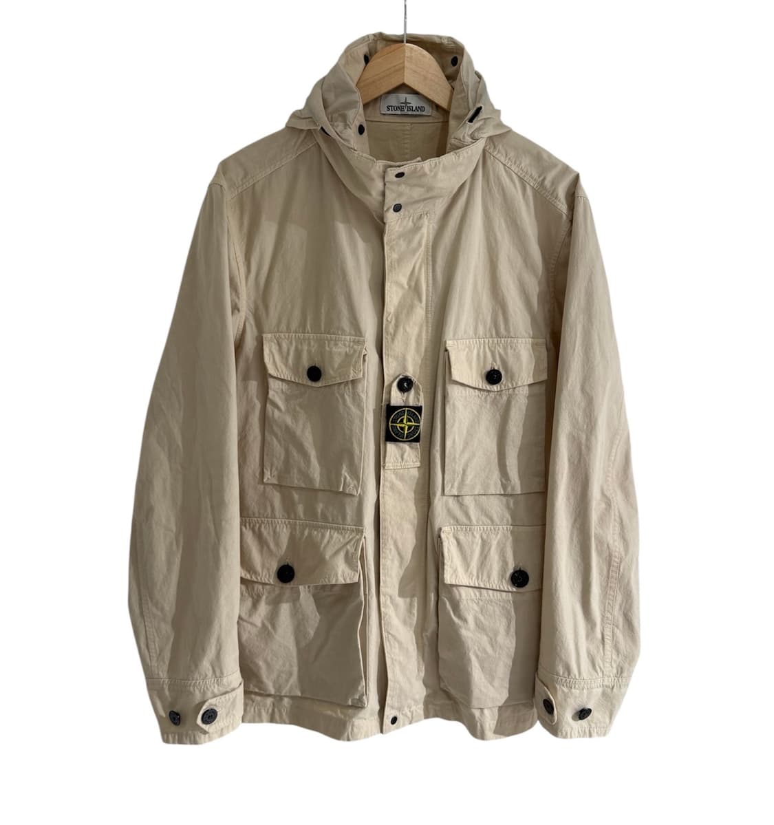 스톤아일랜드 코튼 코듀라 와펜 자켓 상품이미지1