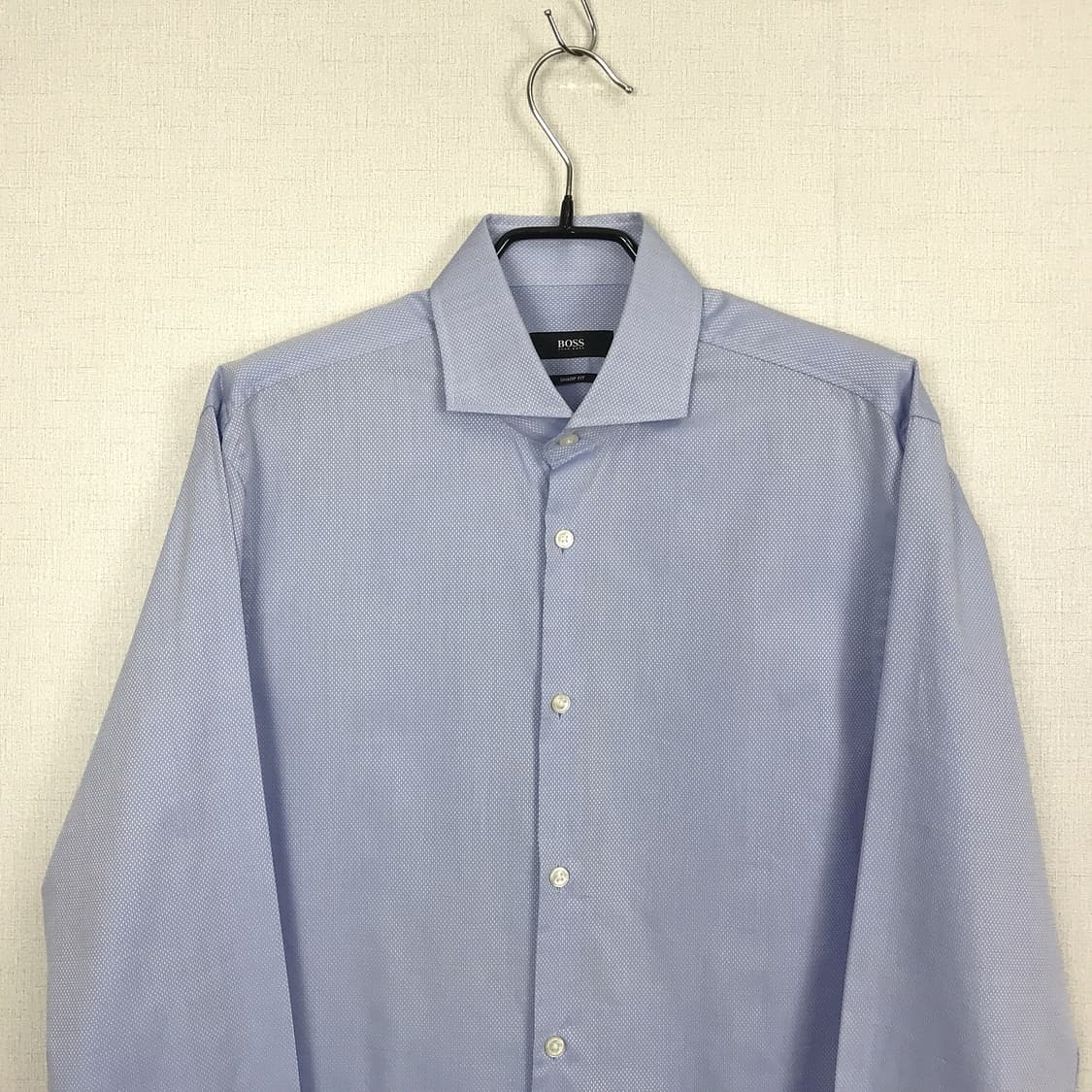 휴고보스 BOSS 하늘색 드레스 셔츠 남성15 (95) 상품이미지3