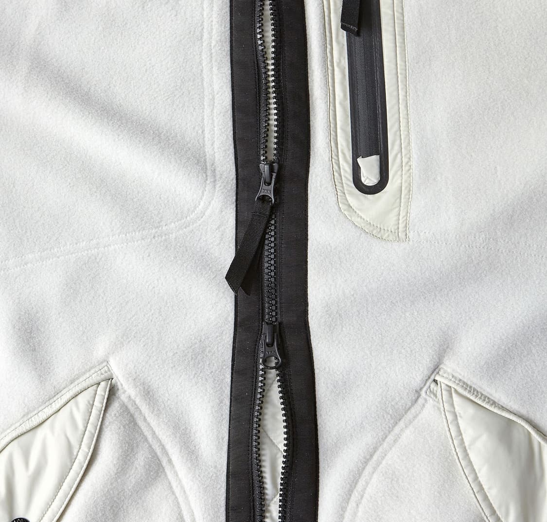 새상품(XXL)이스트로그x뉴발란스 후리스 자켓 크림 상품이미지9