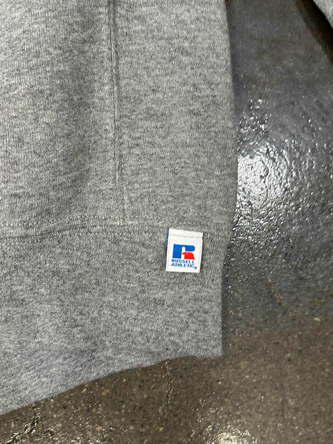 90s 러셀애슬레틱 그레이 맨투맨 티셔츠 XL 상품이미지4