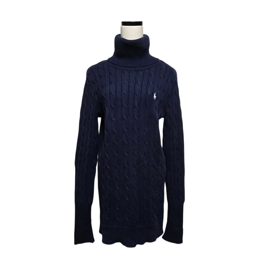 폴로랄프로렌 스포츠 코튼 폴라 롱 니트 / 여성 니트 상품이미지1