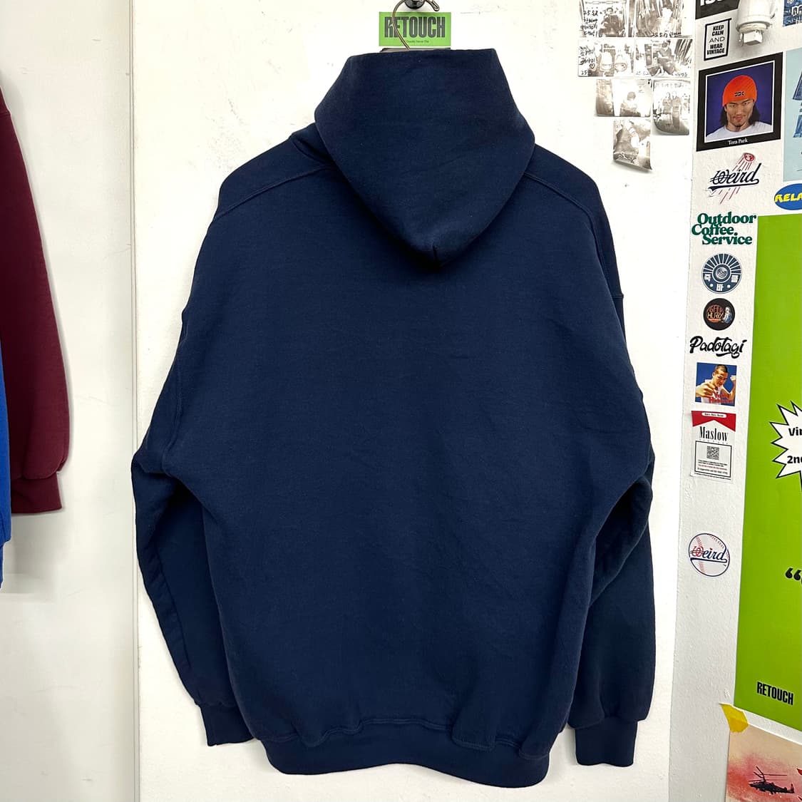 90‘s 러셀 후드티 ‘네이비‘ 상품이미지8