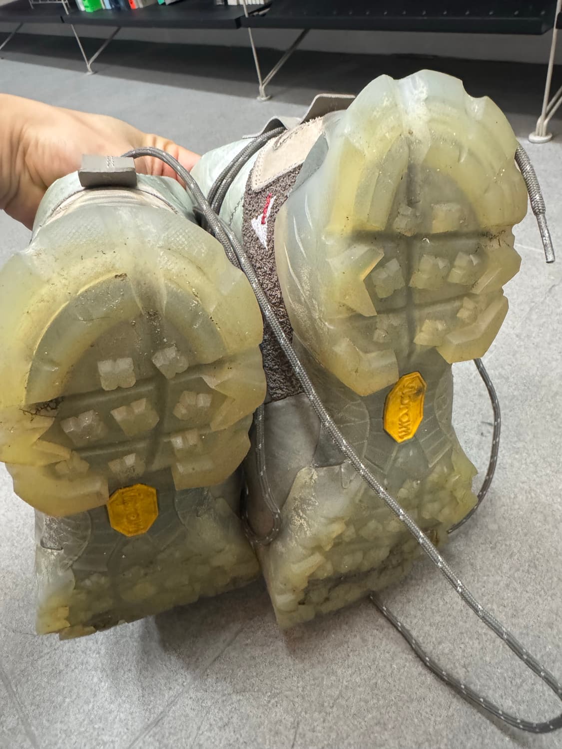 ROA 안드레아스 스트랩 그레이 블랙 하이킹 부츠 43 상품이미지4