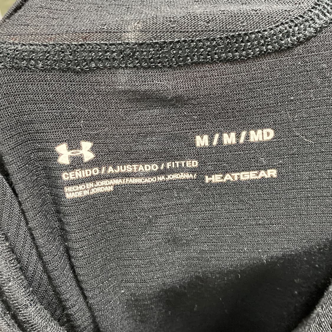 언더아머 남성 스포츠 반집업긴팔 블랙 M  상품이미지4