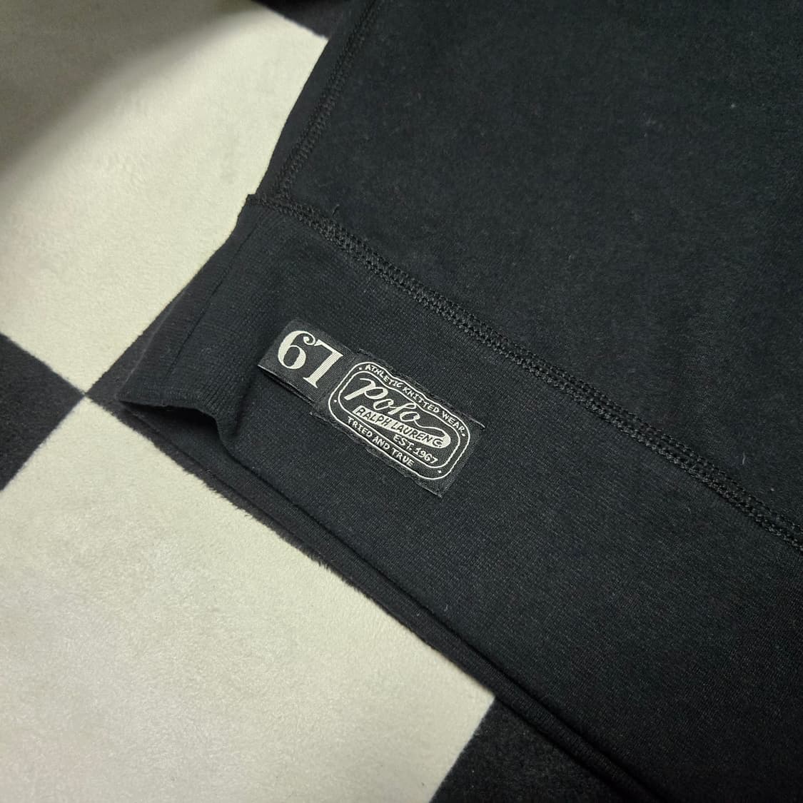 L 폴로랄프로렌 아치 스펠아웃 스웻셔츠 블랙 상품이미지3