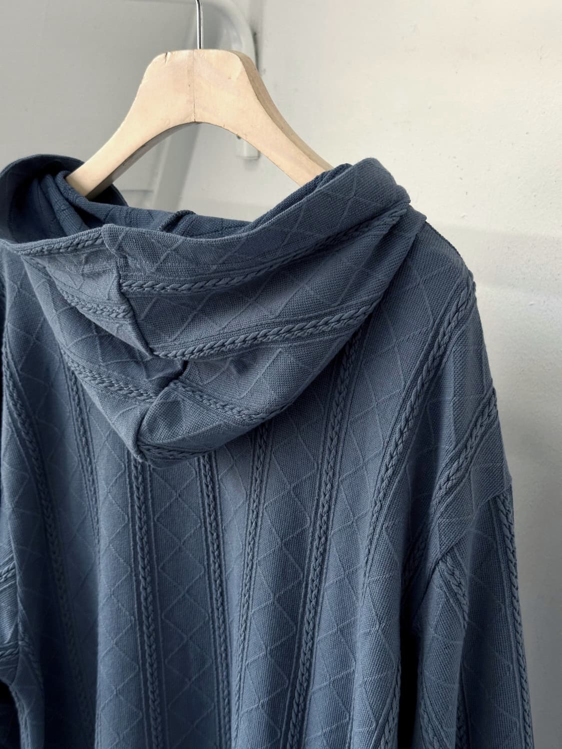 Jacquard knit hooded top 상품이미지5