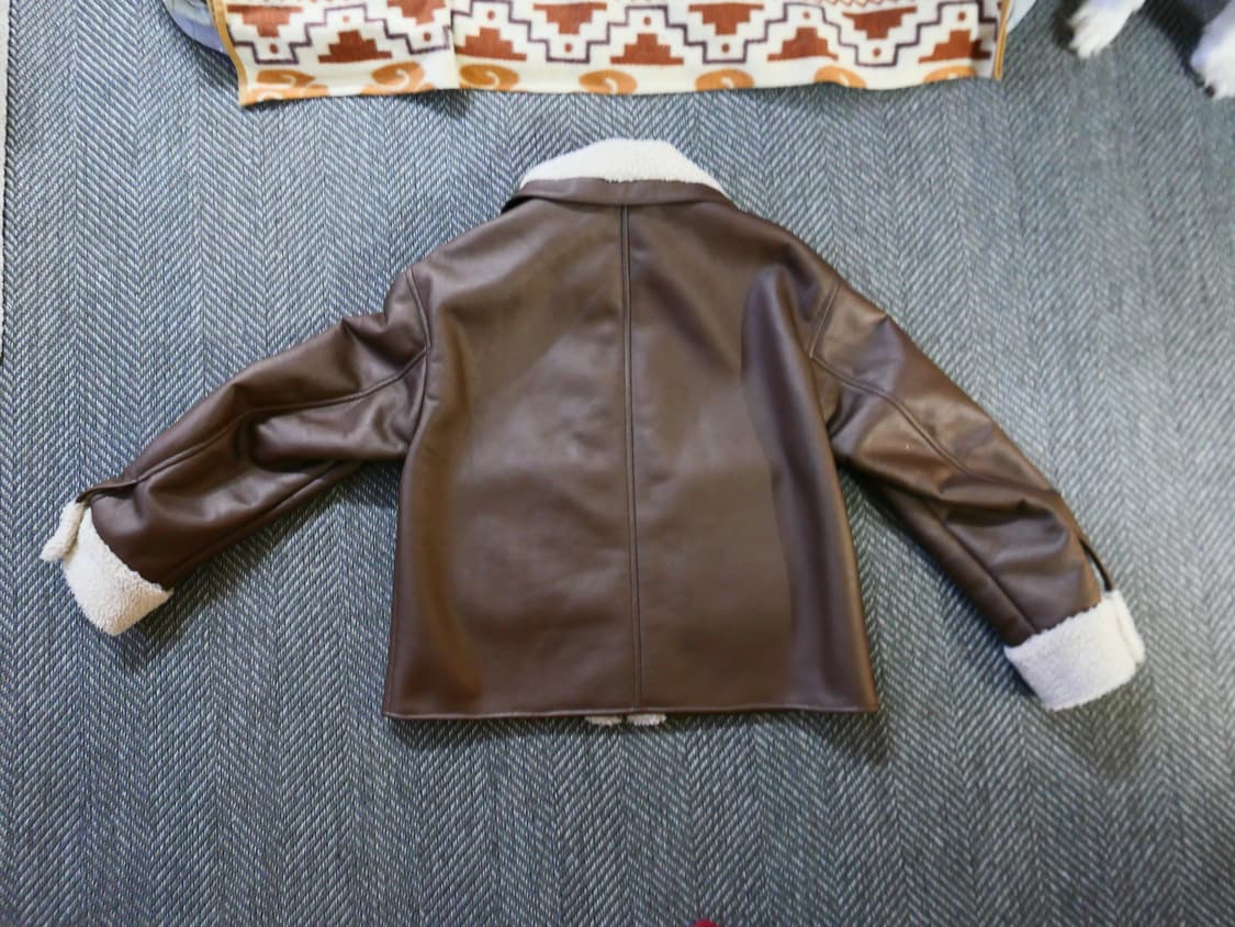 잇미샤 브라운 무스탕 자켓 상품이미지3