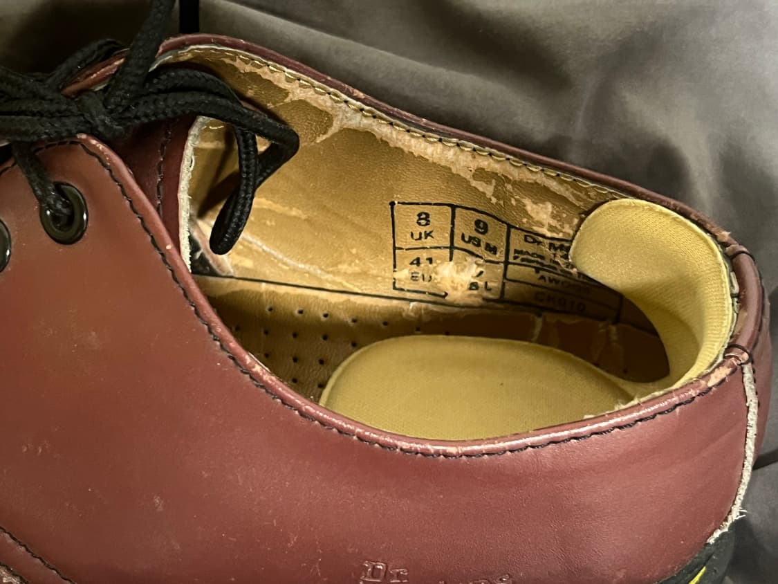Dr.Martens 1461 Cherry red  상품이미지5
