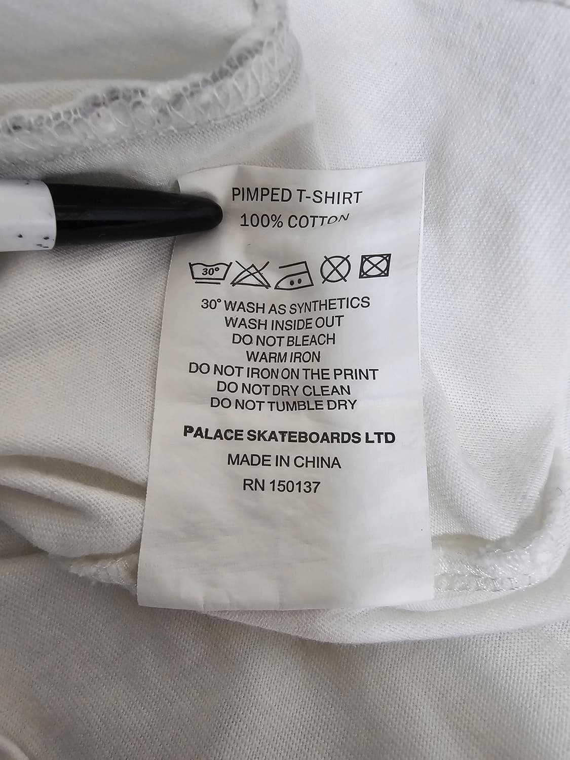 팔라스 정품 핌프드 반팔티셔츠 XL 상품이미지5