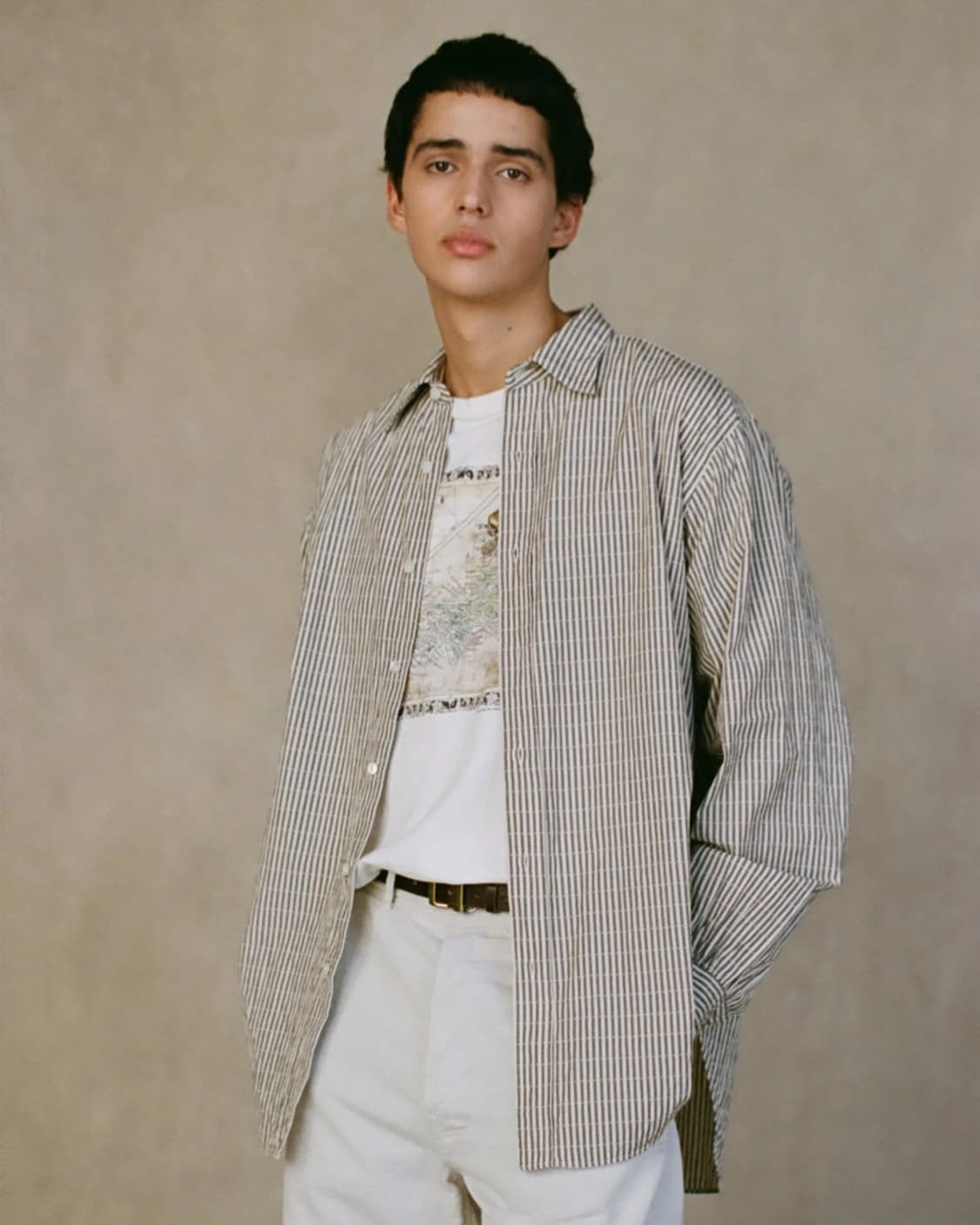 [XL] 나이스네스 25AW 스트라이프 도비셔츠 상품이미지4