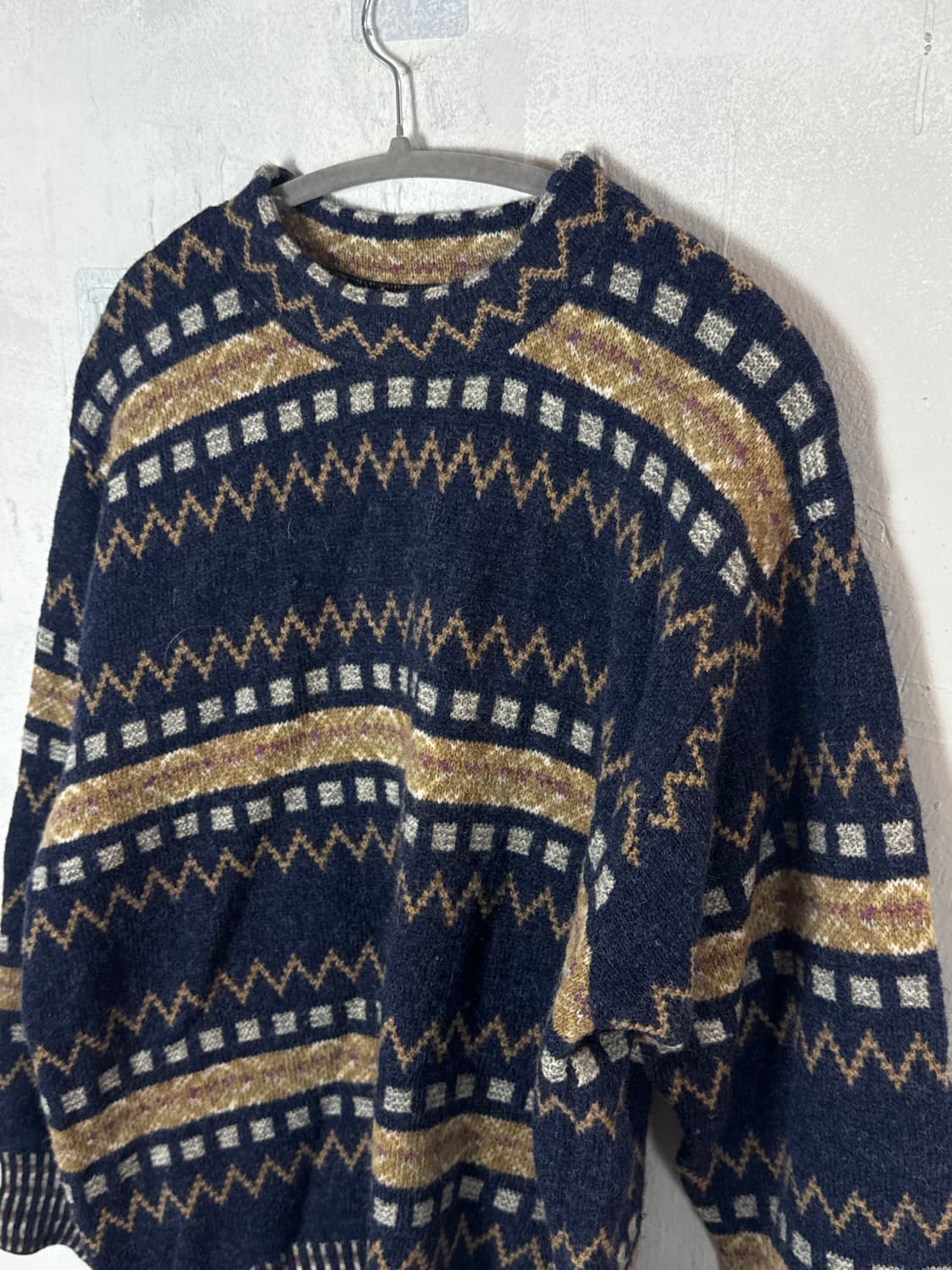 SISLEY 루즈핏 니트 MADE IN ITALY 상품이미지4