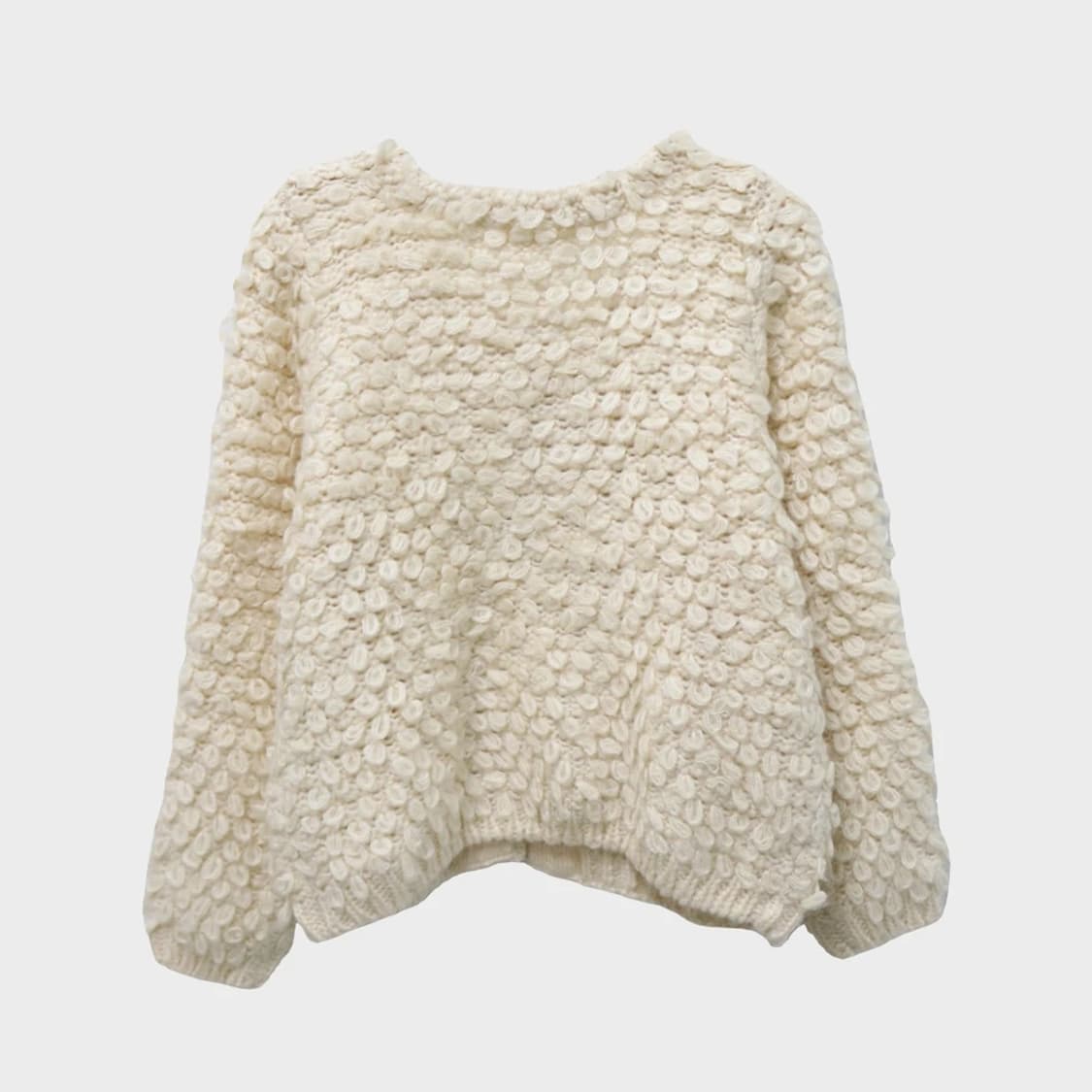 MAJESTIC LEGON 부클 니트 가디건 63617 상품이미지2