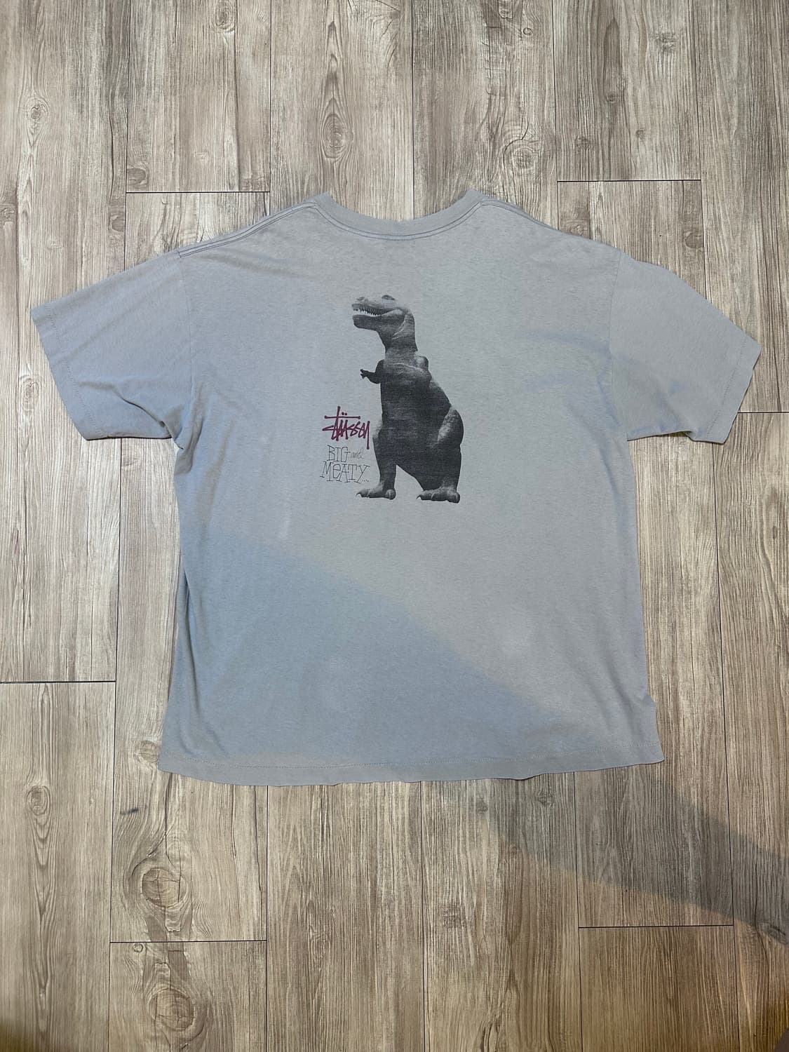 빈티지 스투시 빅 미티 반팔티 MADE IN USA 90s 상품이미지6