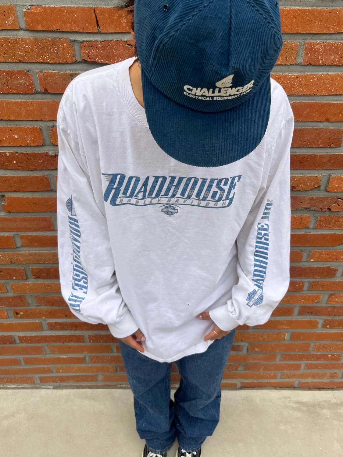 00s Made in USA 할리데리비슨 밀워키 롱슬리브 상품이미지1