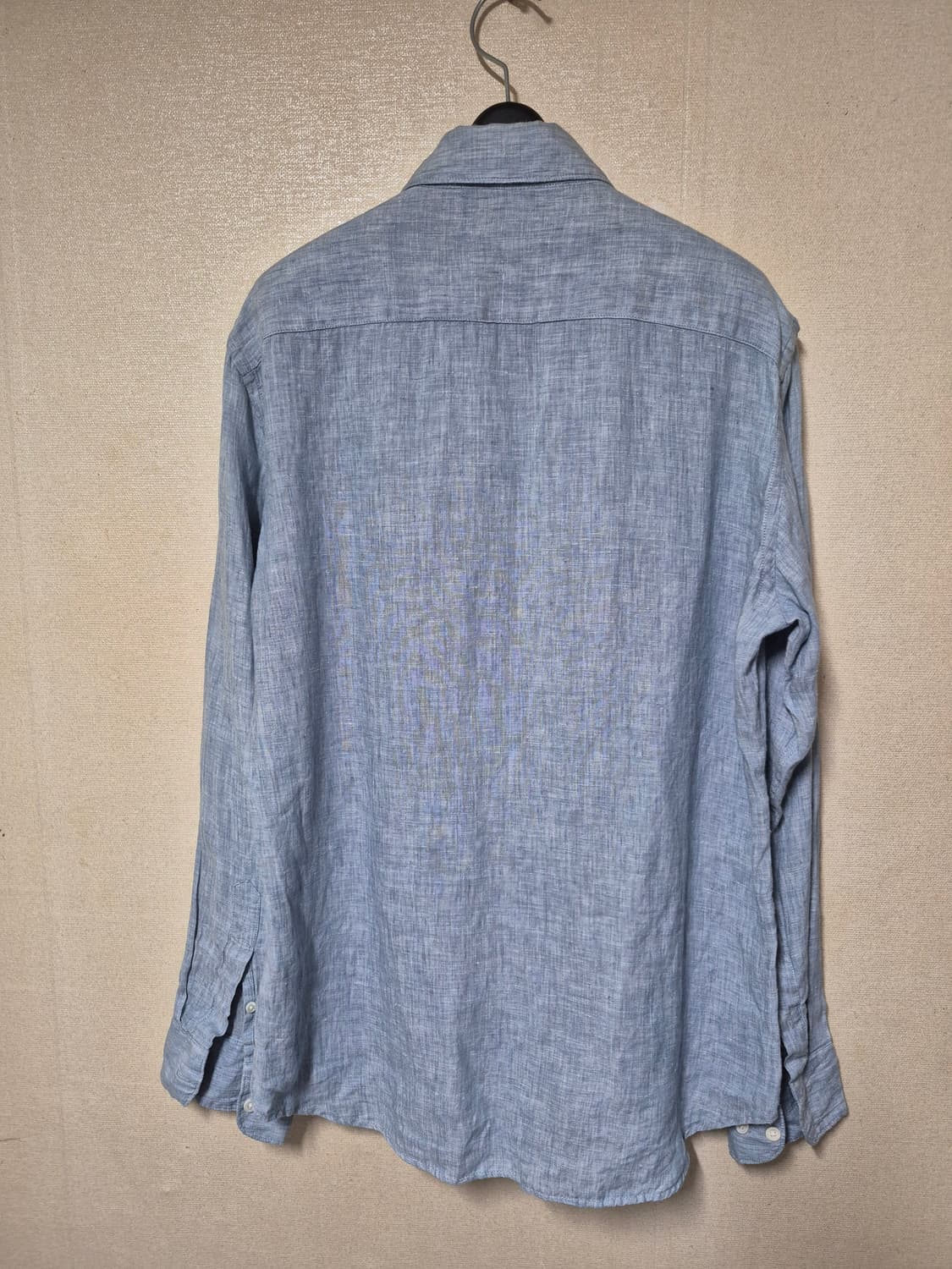 빈폴 스카이블루 빈티지 린넨셔츠 상품이미지5