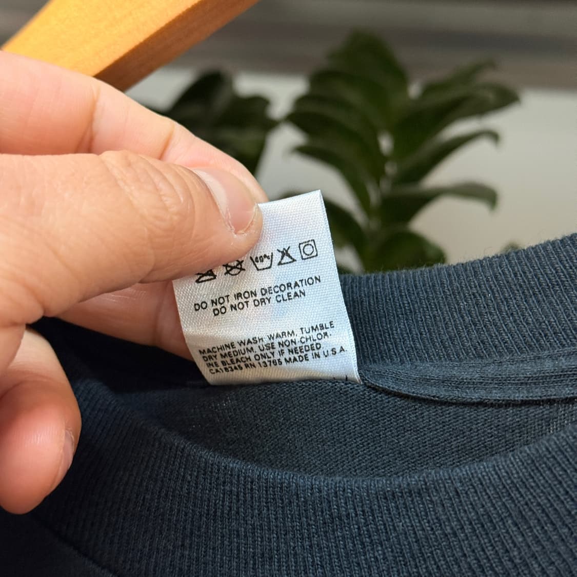 90S 미국빈티지 빈티지 티셔츠 싱글스티치 메세지 M L 상품이미지5