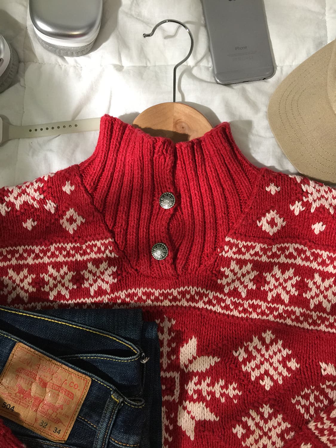 (MAN) 폴로랄프로렌 버튼넥 스웨터 L  상품이미지2