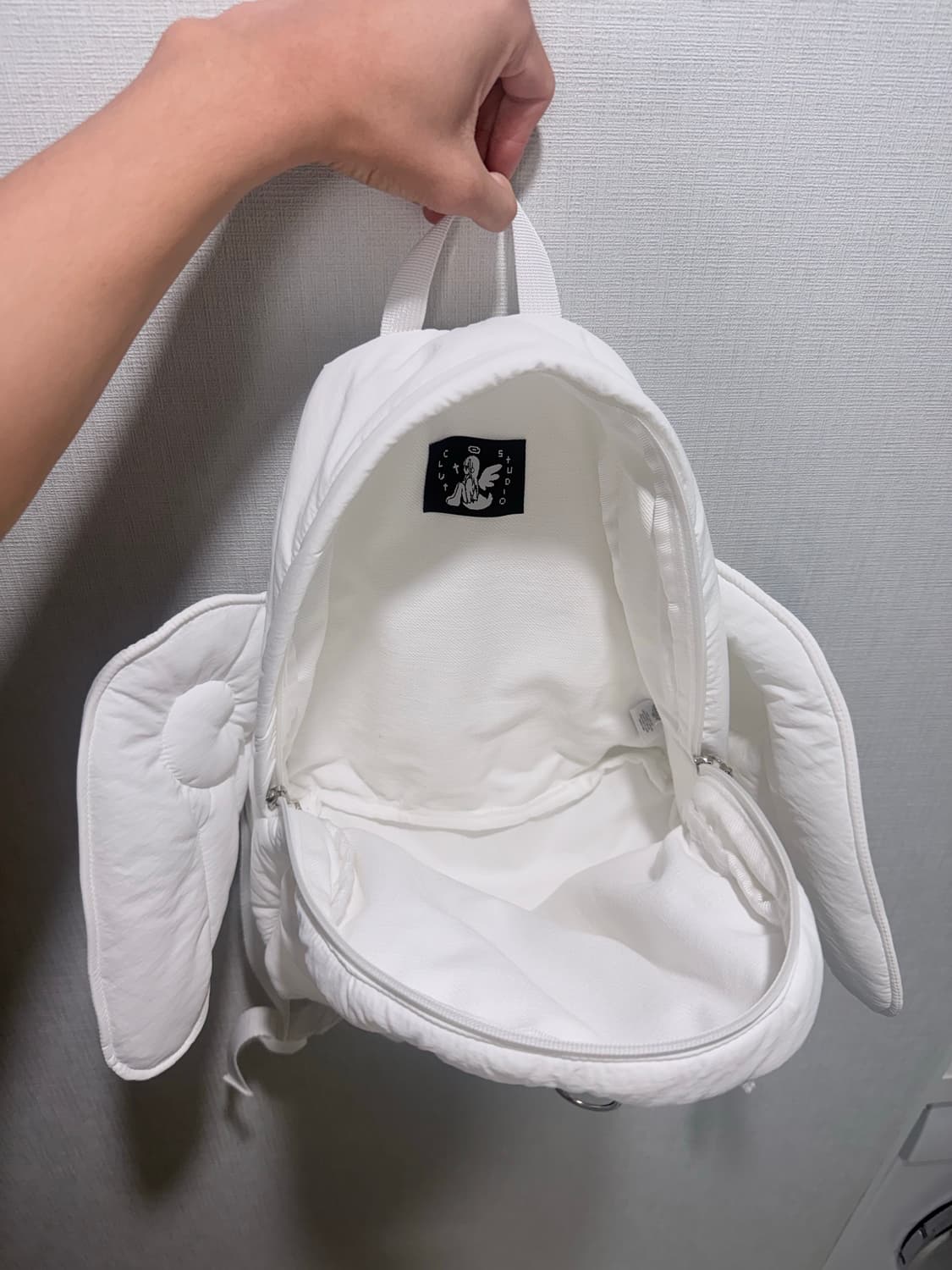 클럿스튜디오 엔젤백팩 화이트 상품이미지3