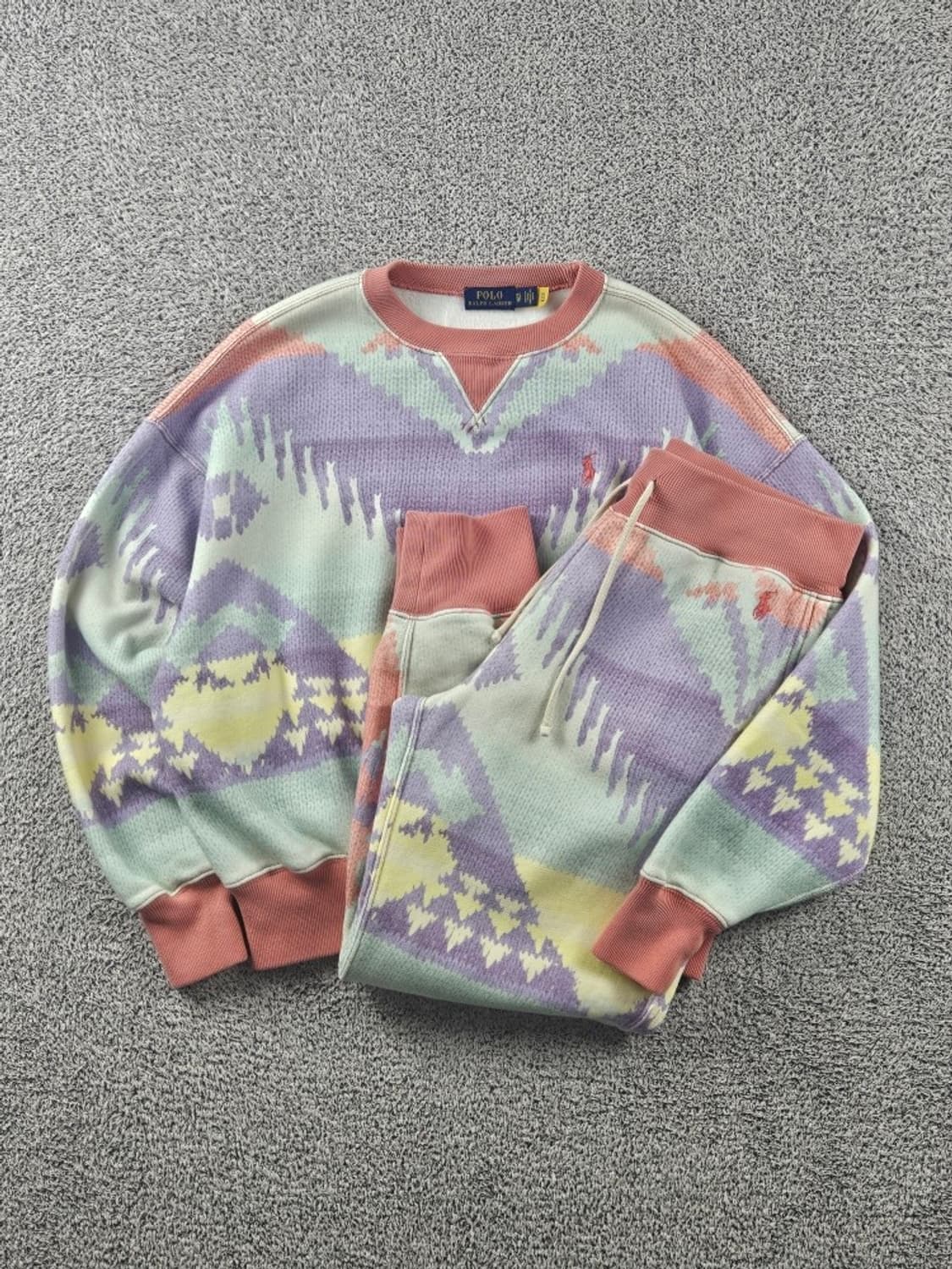 폴로랄프로렌 사우스웨스턴 아즈텍 스웻 세트 (XS / S) / 11244 상품이미지1