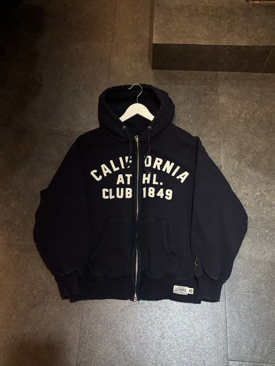 후아유 후드집업 네이비 95 상품이미지2