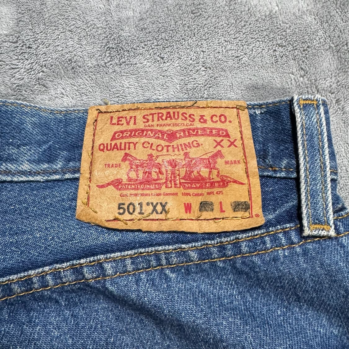 LVC 리바이스 501XX 데님팬츠 33/34 상품이미지7