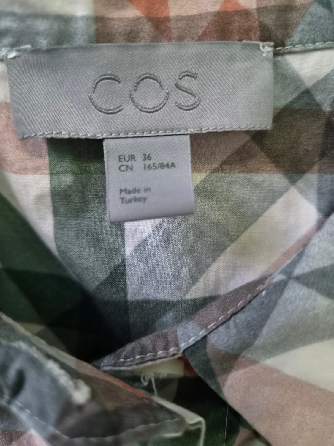 COS 체크 원피스  상품이미지3