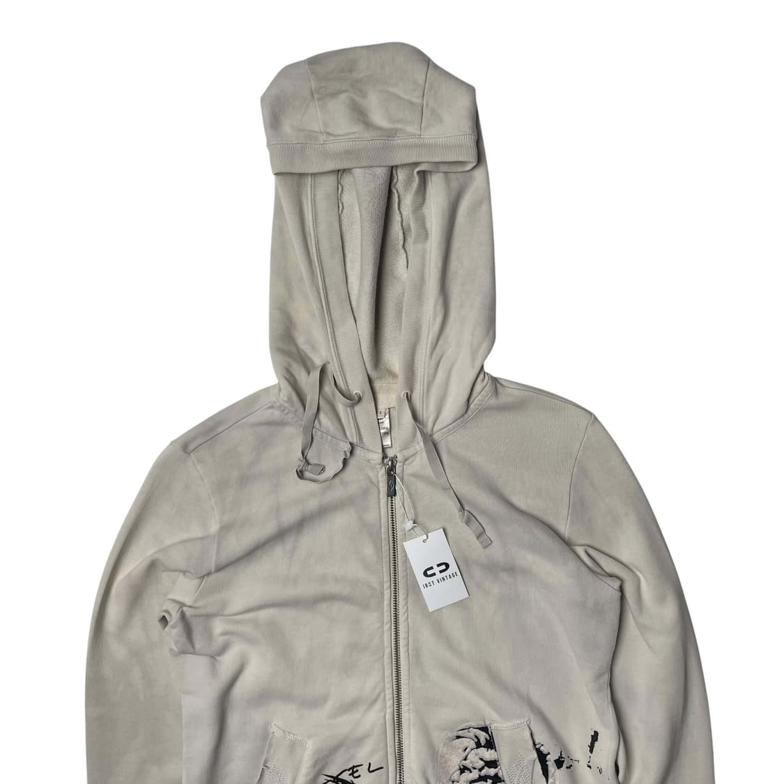 Diesel 'BRAVE'  크롭 집업 후드 상품이미지2
