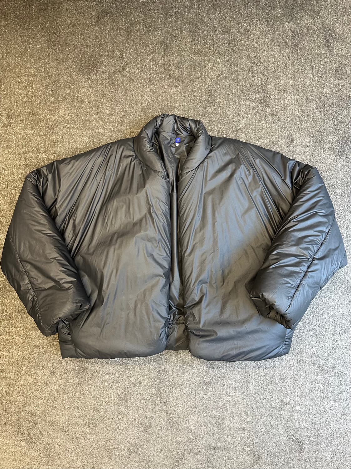 이지 갭 엔지니어드 바이 발렌시아가 라운드 재킷 블랙 M 상품이미지1