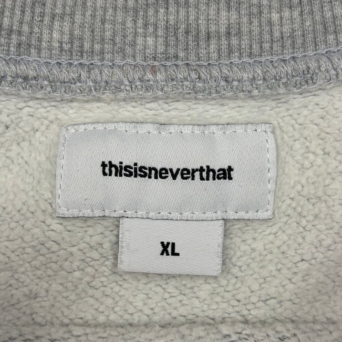Thisisneverthat 디스이즈네버댓 그레이 맨투맨 XL 상품이미지5