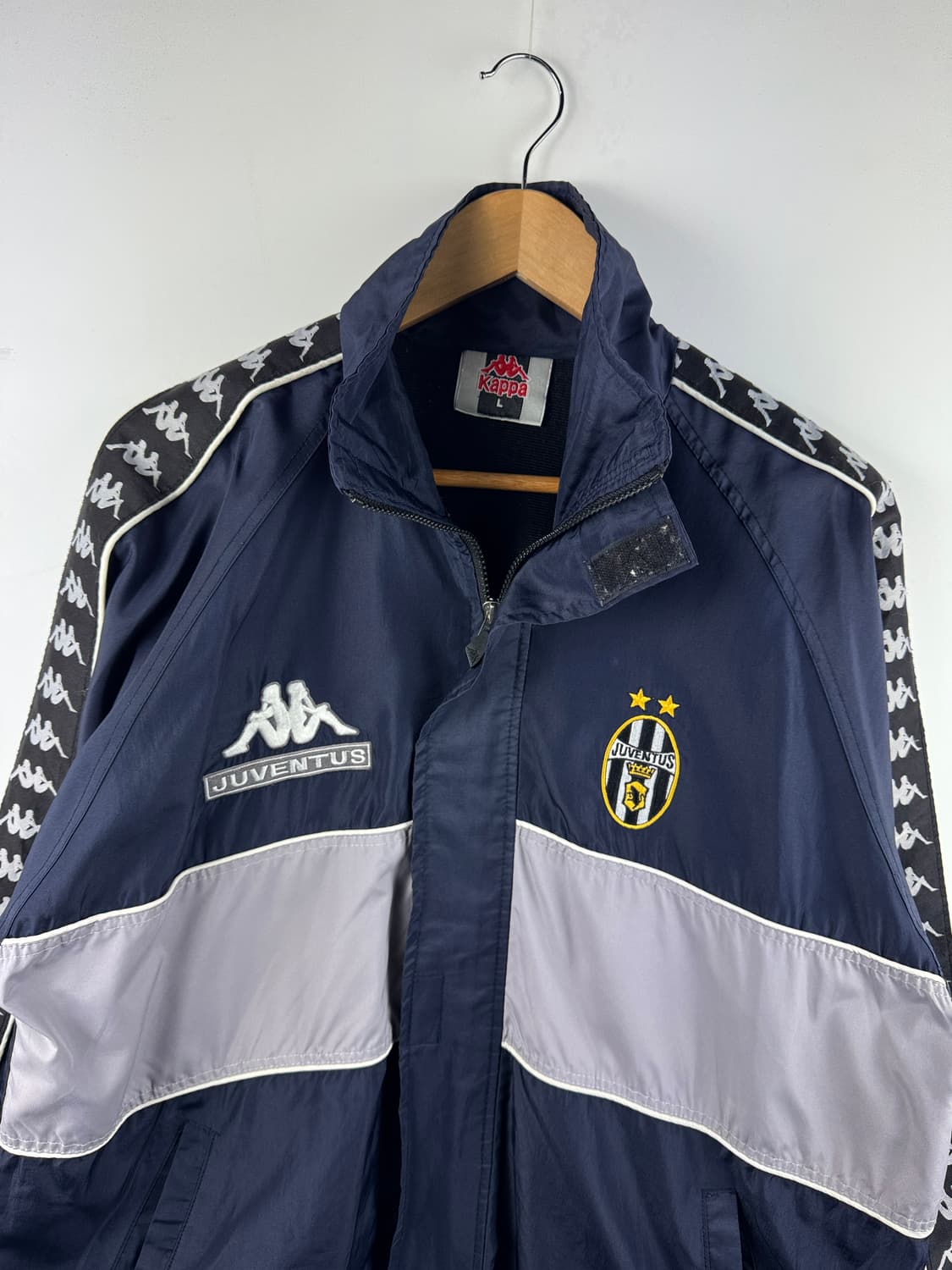 90S 카파 유벤투스 올드스쿨 사이드로고 바람막이1690 상품이미지2