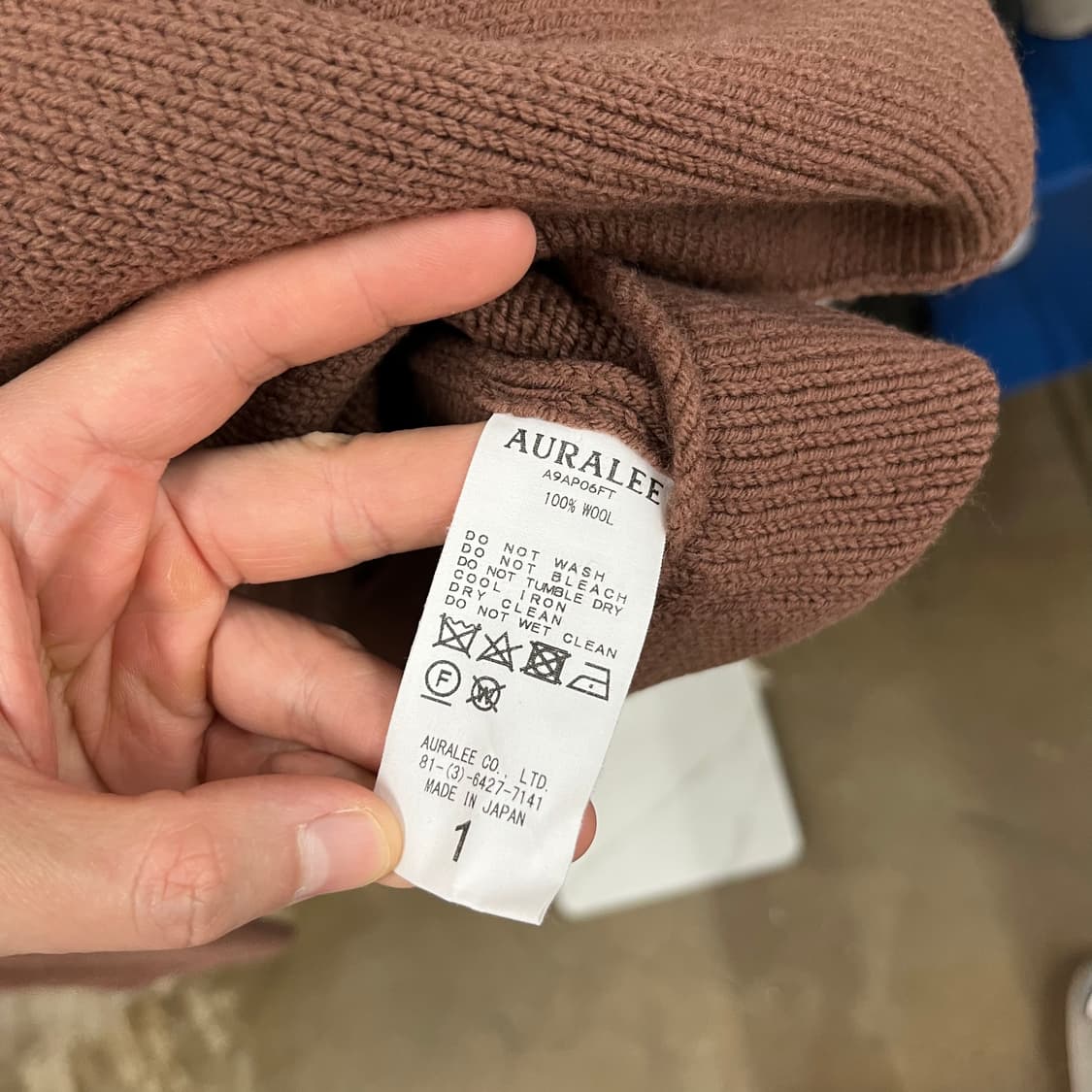 오라리 우먼 메리노울 니트 1  상품이미지4