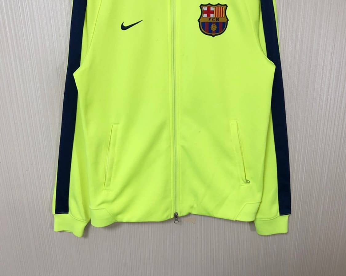 나이키 14-15 FC바르셀로나 UCL N98 어센틱 트랙자켓 M(95) 상품이미지4