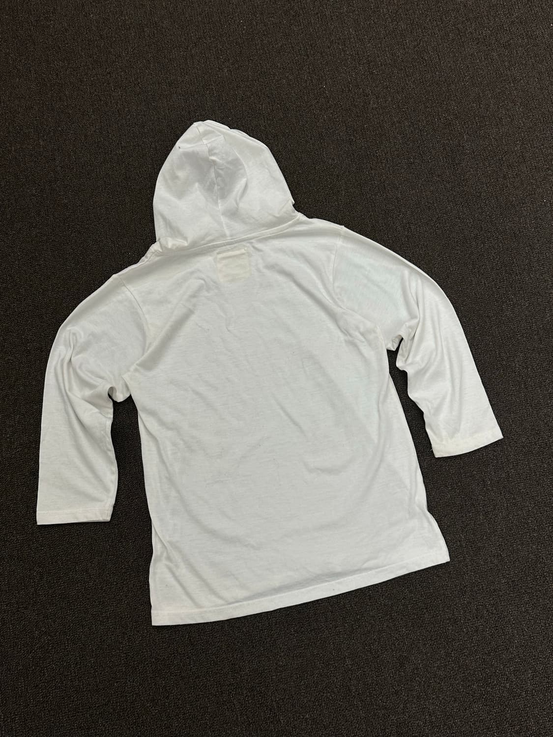 M)Naver too late 빈티지 여성 레터링 후디 상품이미지2