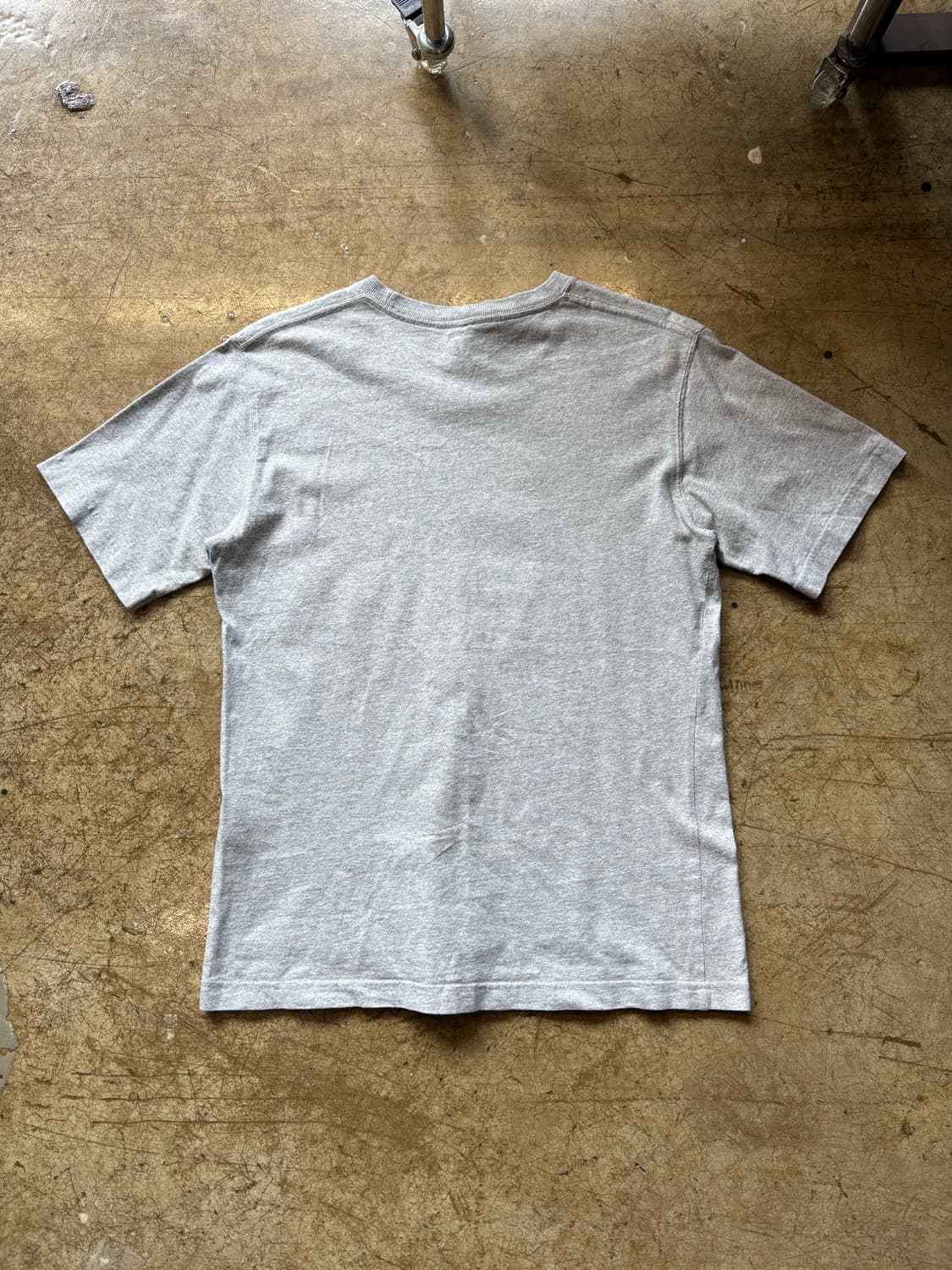 컨버스 멜란지 그레이 반팔 티셔츠 상품이미지5