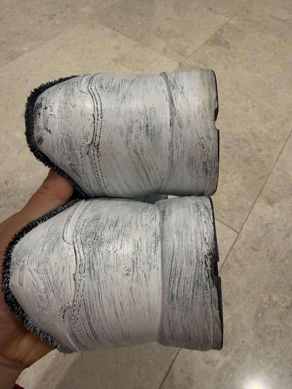 [280] 메종 마르지엘라 x 리복 타비 클래식 레더 비앙케토 상품이미지7