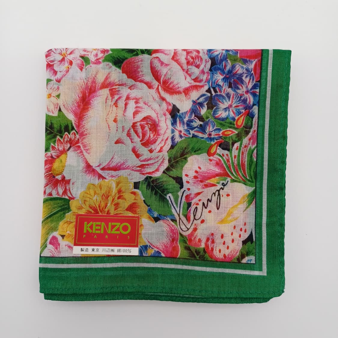 KENZO 겐조 손수건 스카프 [BFS7491_0416-50] 상품이미지2