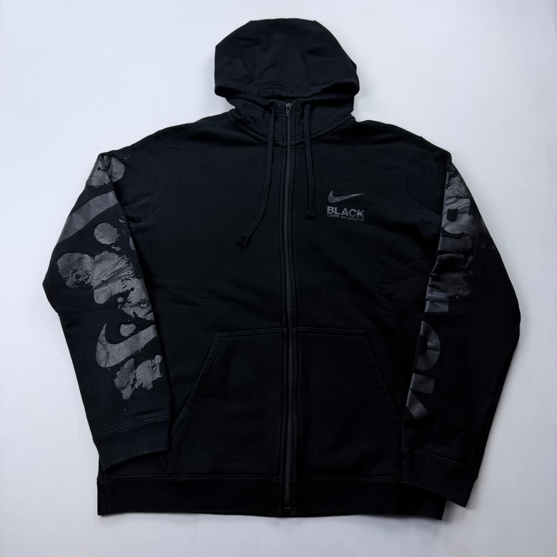 나이키 꼼데가르송 블랙 콜라보 11주년 후드집업 상품이미지1