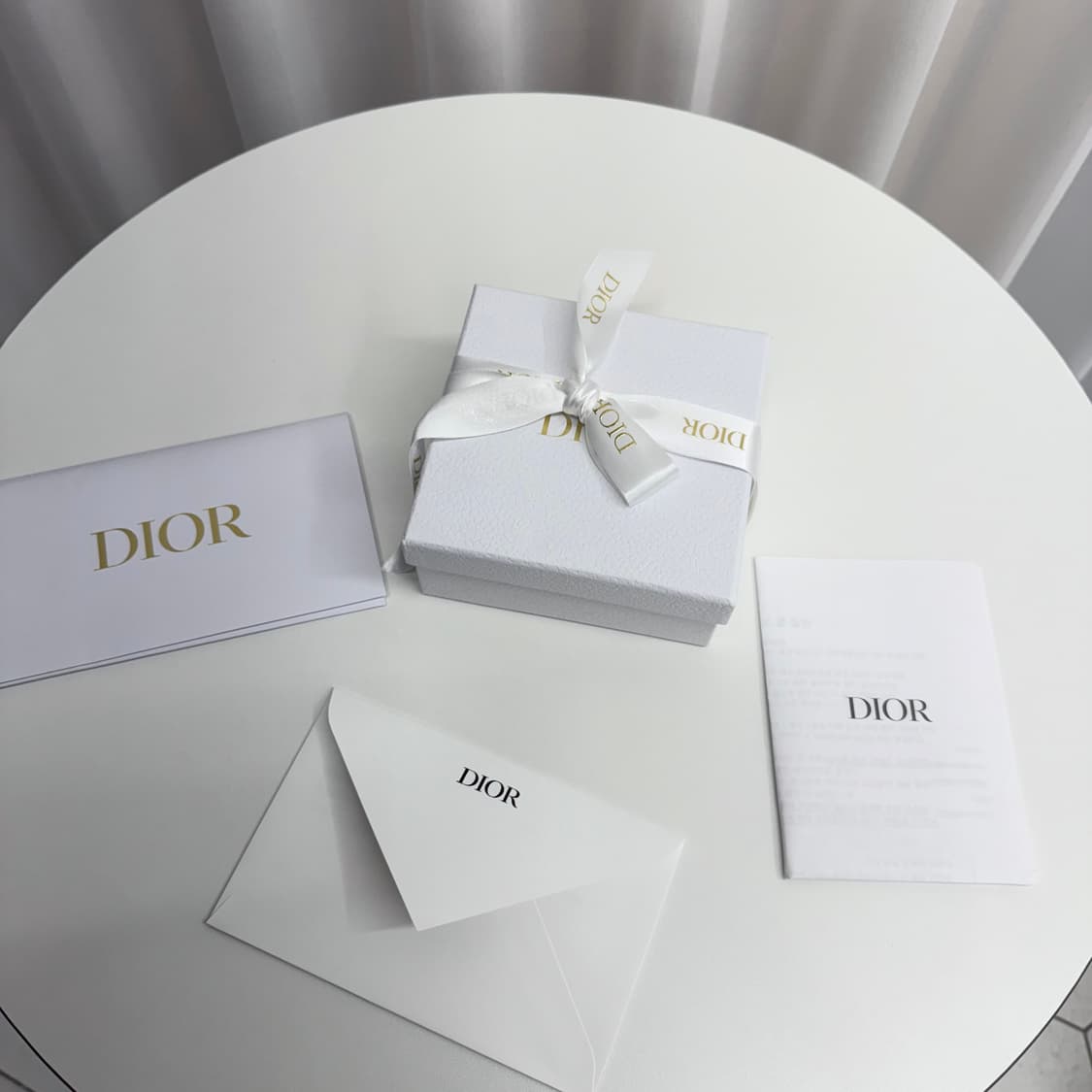 [풀박스/ S+] 디올 마이 디올 글리신 지갑 블랙 상품이미지10