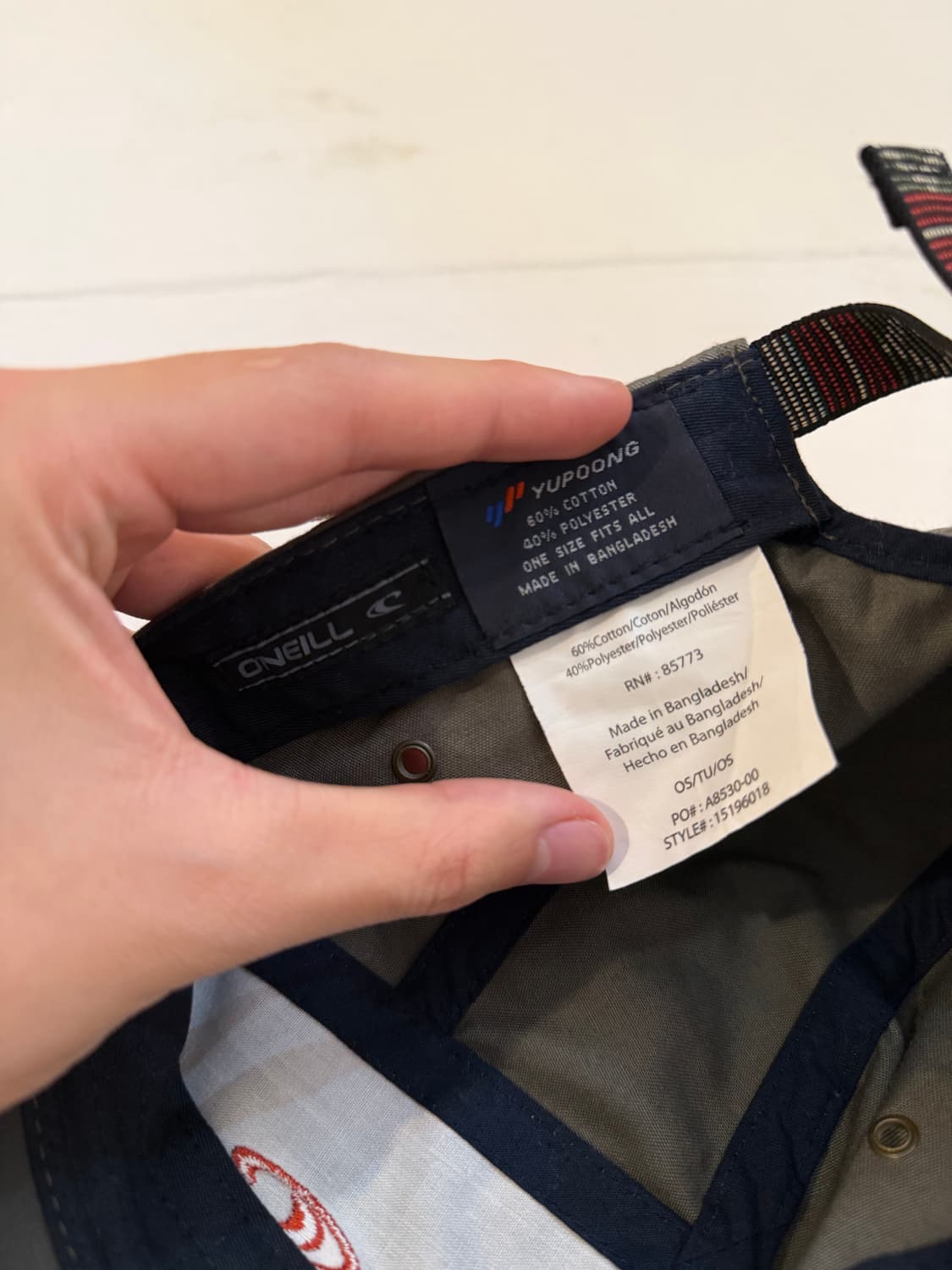 오닐 빈티지 캠프캡 올리브 그린 상품이미지3