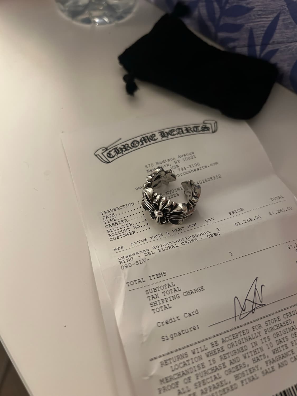 크롬하츠 더블크로스링 상품이미지3